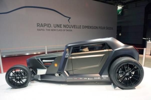 Espera Sbarro Eight: Concept hot rod la Paris